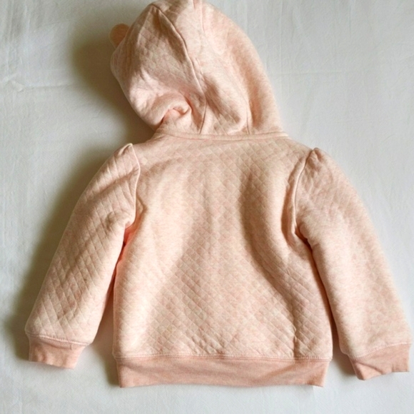 simple joys carter's sherpa lined zip-up hoodie sweatshirt 24 months baby girl - Picture 9 of 9